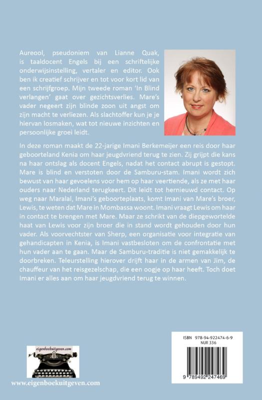 Achterkant van In blind verlangen