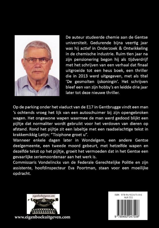 Achterkant van Met de groeten van Tisiphone