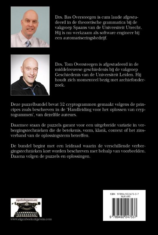 Achterkant van bundel 4