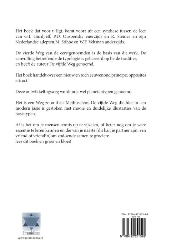 Achterkant van De vijfde weg
