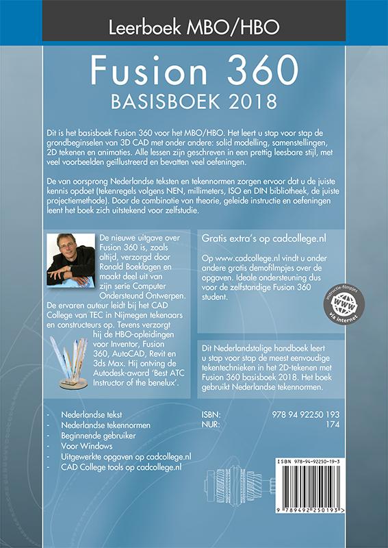 Achterkant van Fusion 360