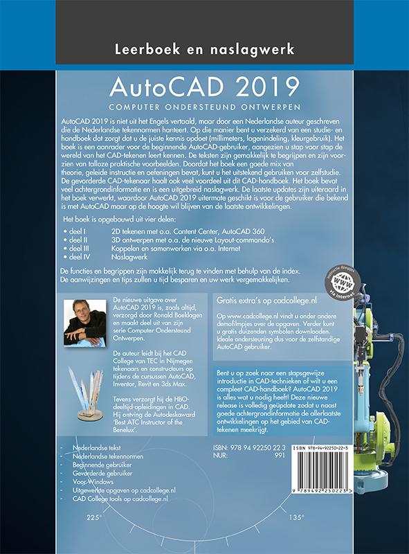 Achterkant van AutoCAD 2019