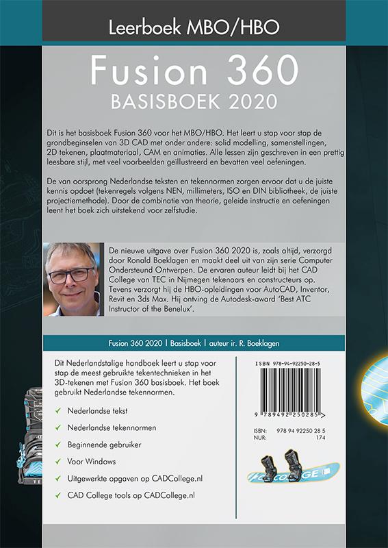 Achterkant van Fusion 360