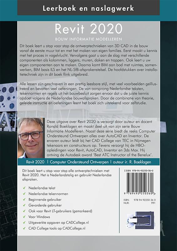 Achterkant van Revit 2020