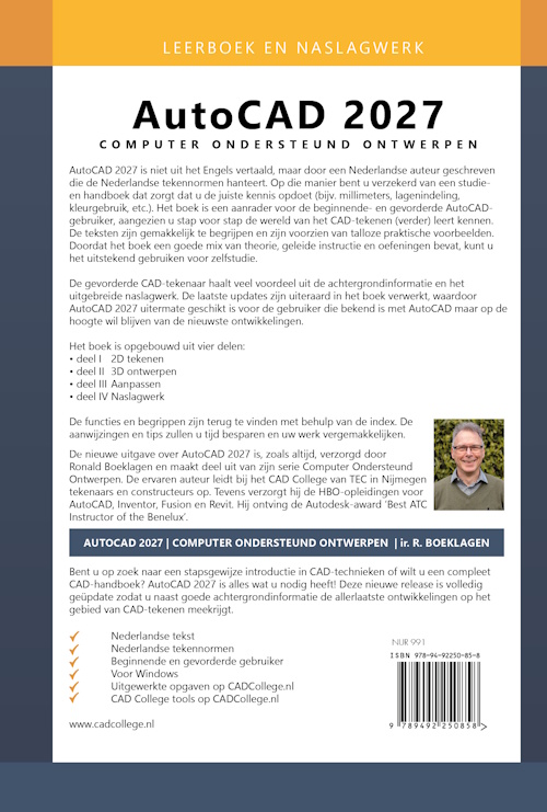 Achterkant van AutoCAD 2027