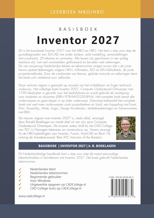 Achterkant van Basisboek Inventor 2027