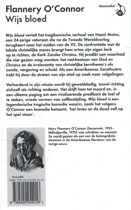 Achterkant van Wijs bloed