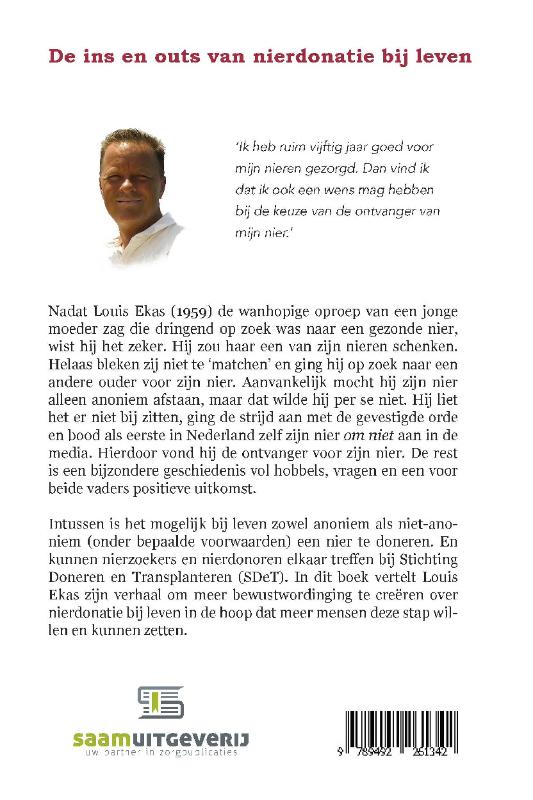 Achterkant van De ins en outs van nierdonatie bij leven