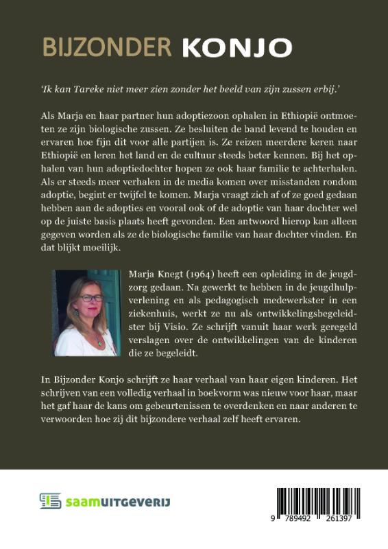 Achterkant van Bijzonder Konjo
