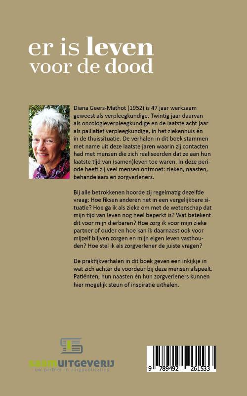 Achterkant van Er is leven voor de dood