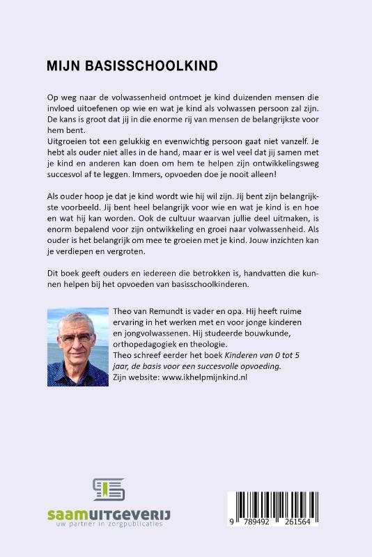 Achterkant van Mijn basisschoolkind
