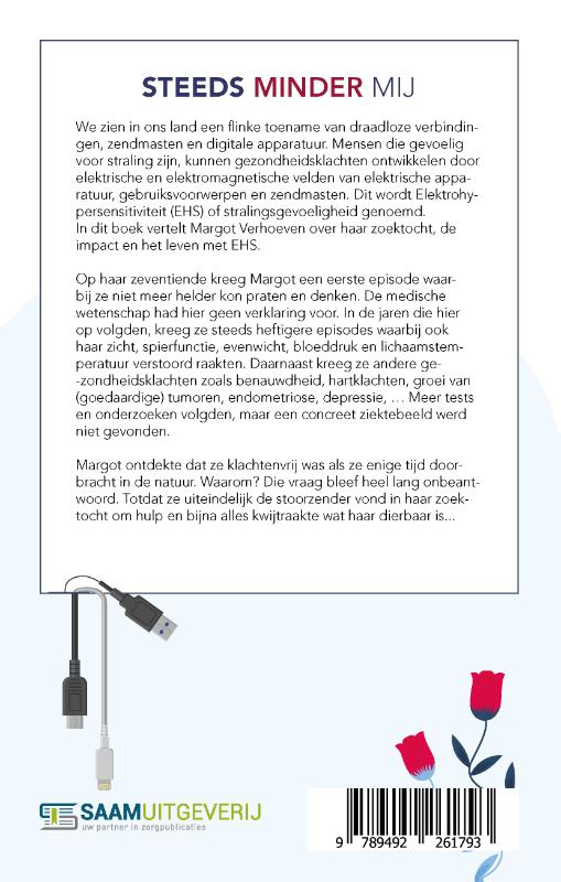 Achterkant van Steeds minder mij