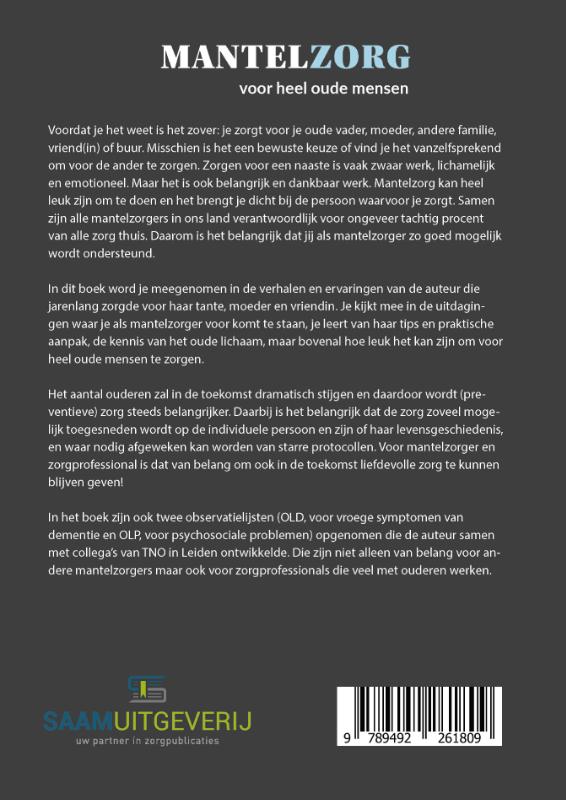 Achterkant van Mantelzorg