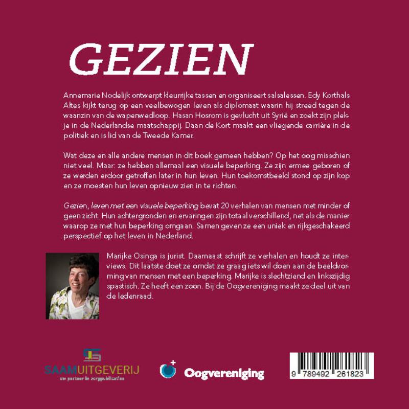 Achterkant van Gezien