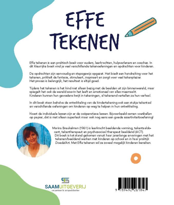 Achterkant van Effe tekenen