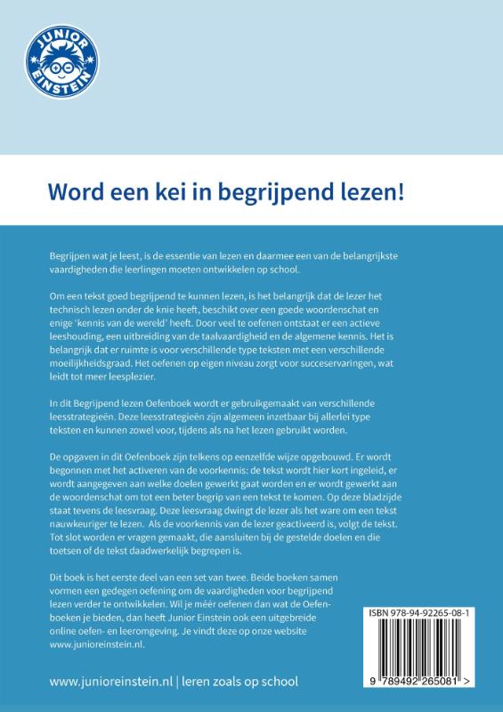Achterkant van Oefenboek