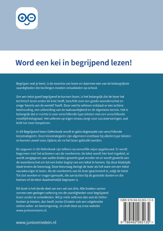 Achterkant van Oefenboek
