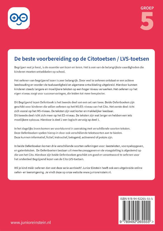 Achterkant van Oefenboek