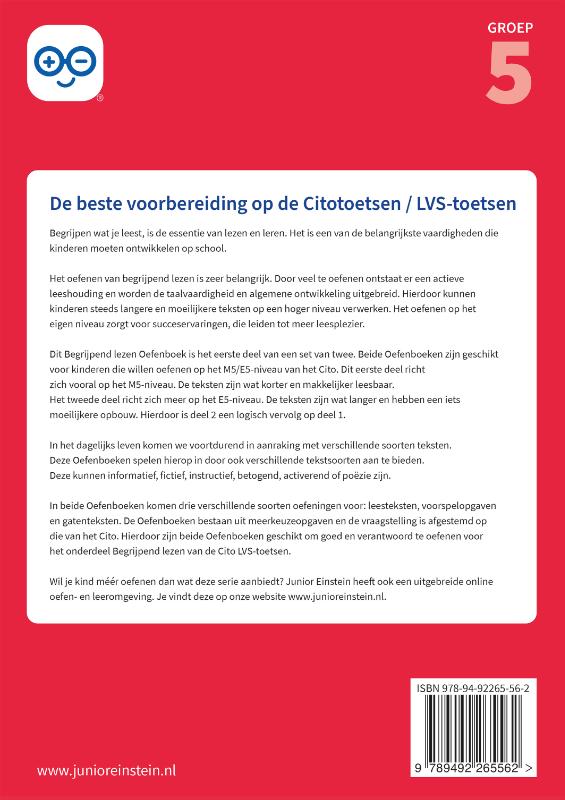 Achterkant van Oefenboek
