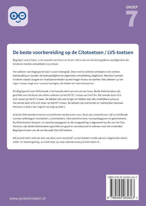 Achterkant van Oefenboek