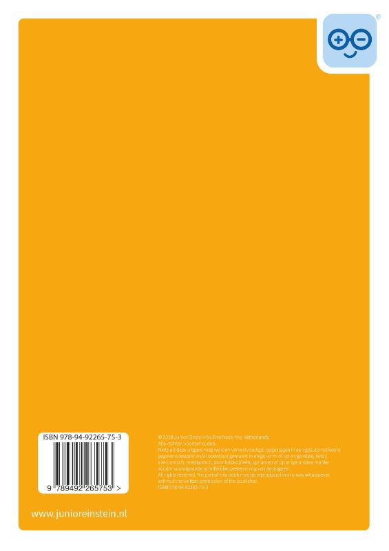 Achterkant van Werkboek