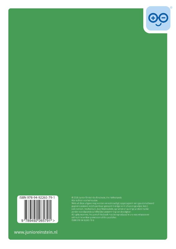 Achterkant van Werkboek