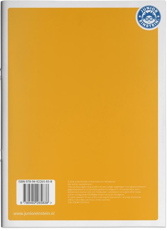 Achterkant van Werkboek