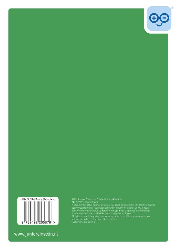 Achterkant van Werkboek