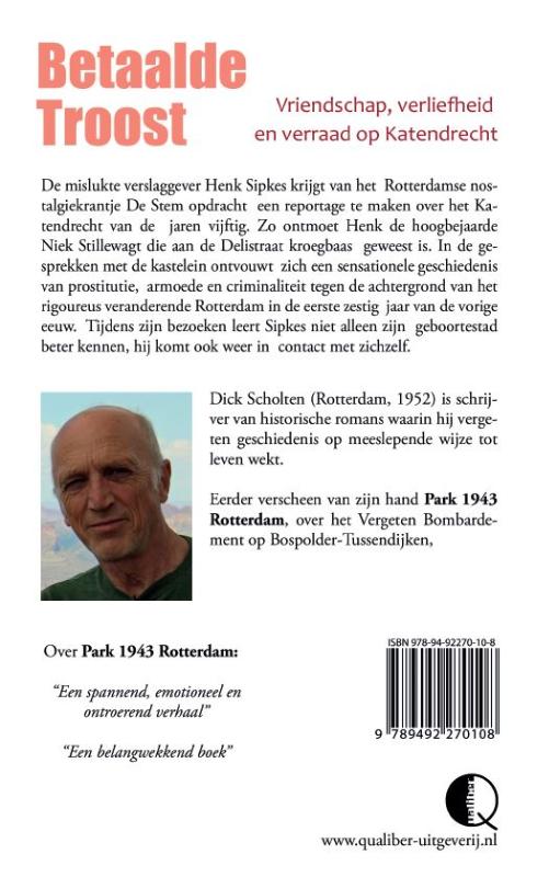 Achterkant van Betaalde troost