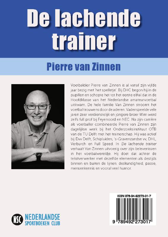 Achterkant van De lachende trainer