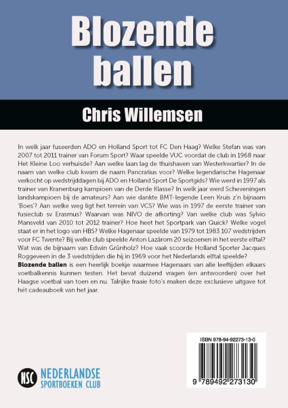 Achterkant van Blozende ballen