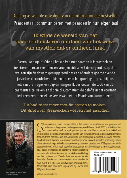 Achterkant van Het geheim van de paardenfluisteraar