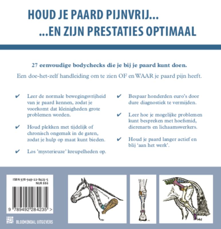 Achterkant van Waar heeft mijn paard pijn?