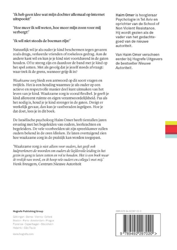 Achterkant van Waakzame zorg