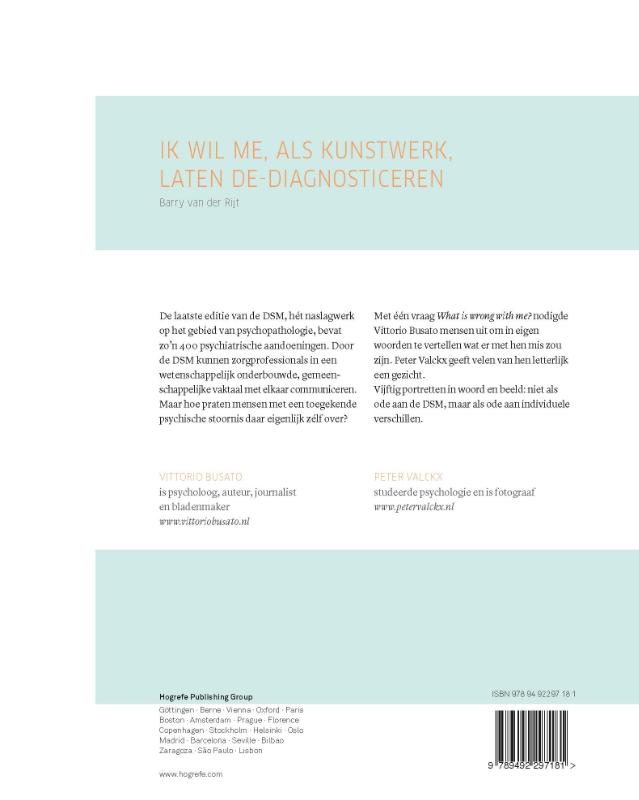 Achterkant van What's wrong with me?