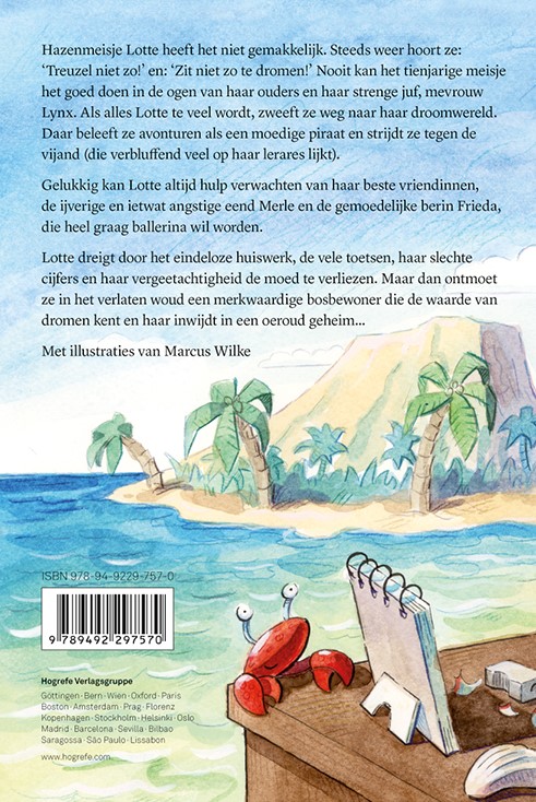 Achterkant van Lotte, zit je nu alweer te dromen?