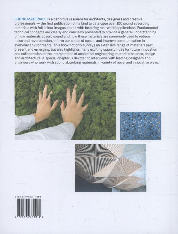 Achterkant van Sound materials
