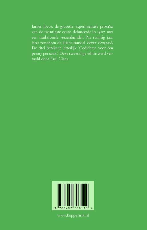 Achterkant van Poëzie voor een prik
