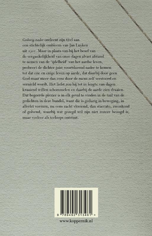 Achterkant van Gedurig nader
