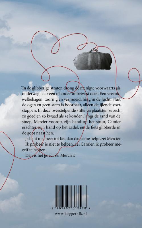 Achterkant van Mercier en Camier