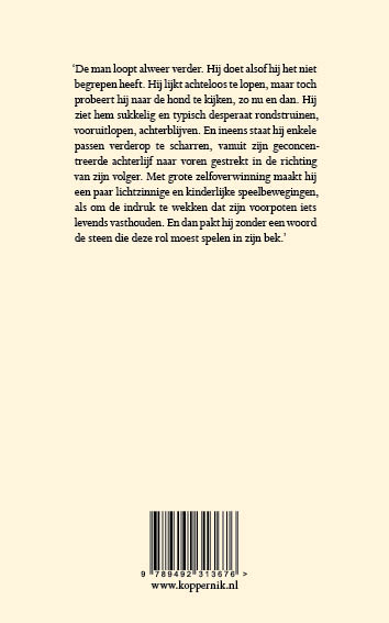 Achterkant van Aan de andere kant van de natuur