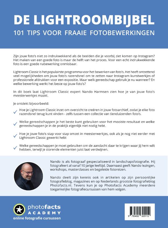 Achterkant van De Lightroombijbel