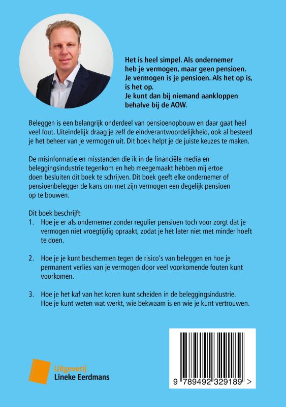 Achterkant van Alle beleggingsexperts zijn leugenaars