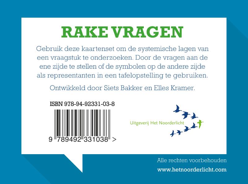 Achterkant van Rake vragen