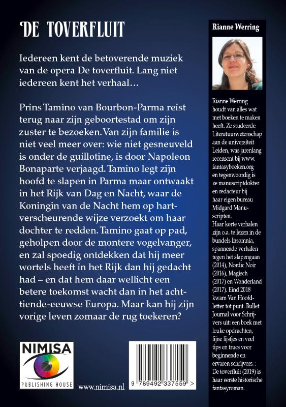 Achterkant van De Toverfluit