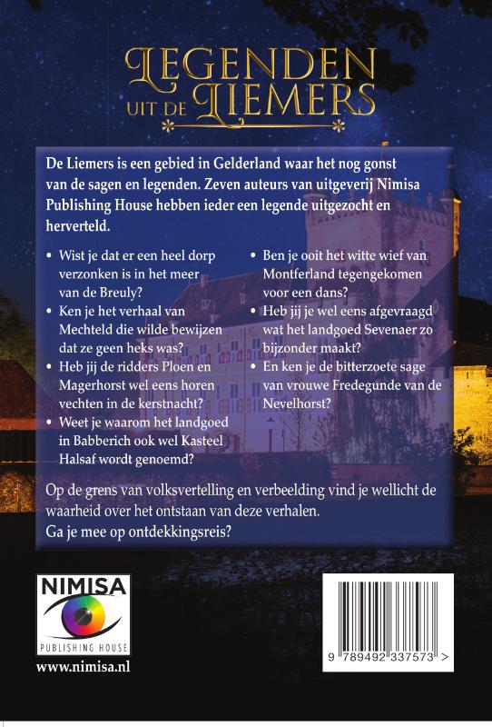 Achterkant van Legenden uit de Liemers