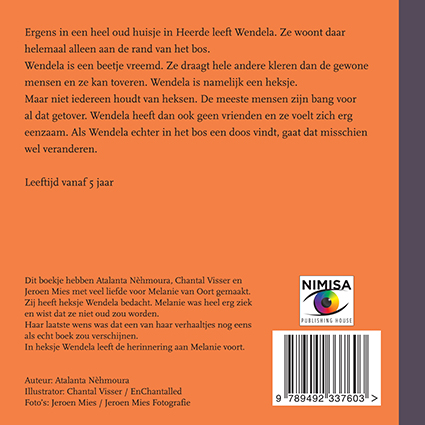 Achterkant van Heksje Wendela