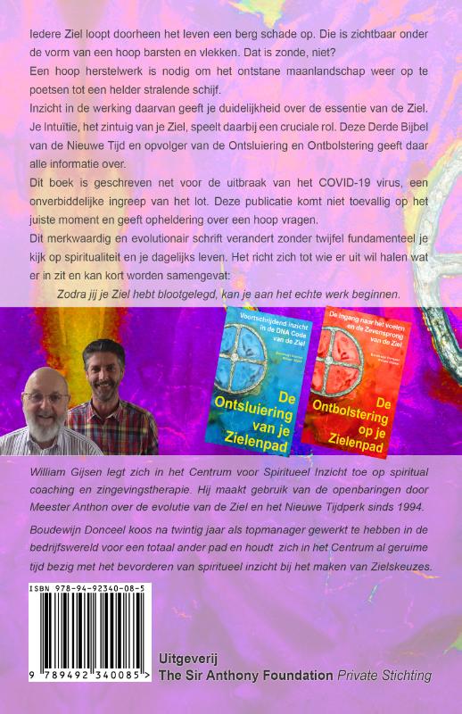 Achterkant van De ontwikkeling op je zielenpad