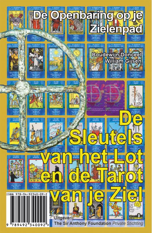 Achterkant van De Sleutels van het Lot en de Tarot van de Ziel
