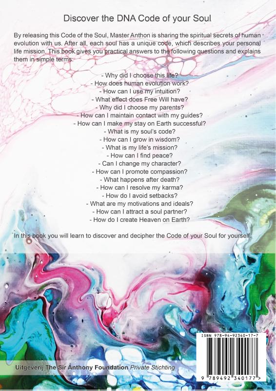 Achterkant van The DNA Code of the Soul